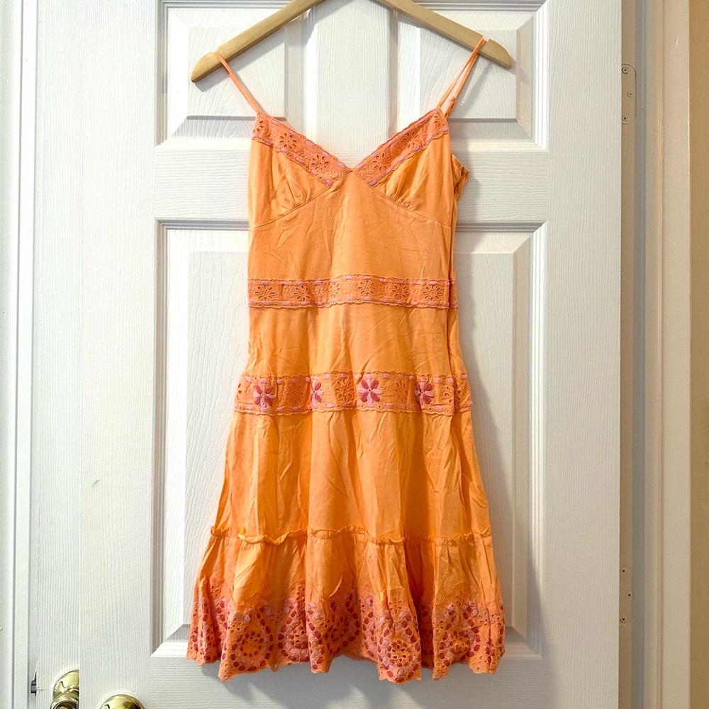 NEW - Sweetees Orange Casual Dress